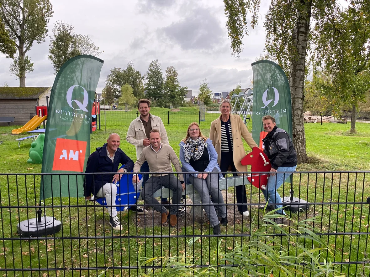 Nieuwe wipwap voor Kinderboerderij de Hoeve