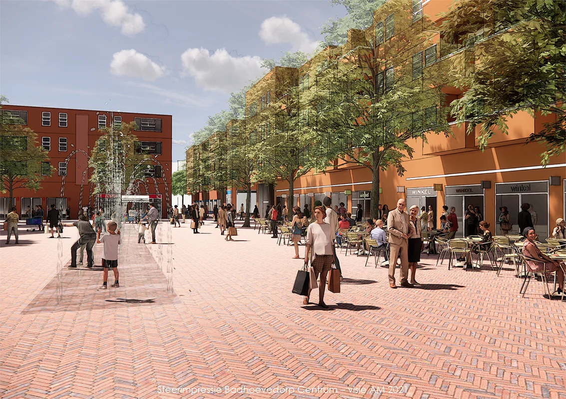 Met een nieuw centrum wordt het nóg prettiger wonen in Badhoevedorp!